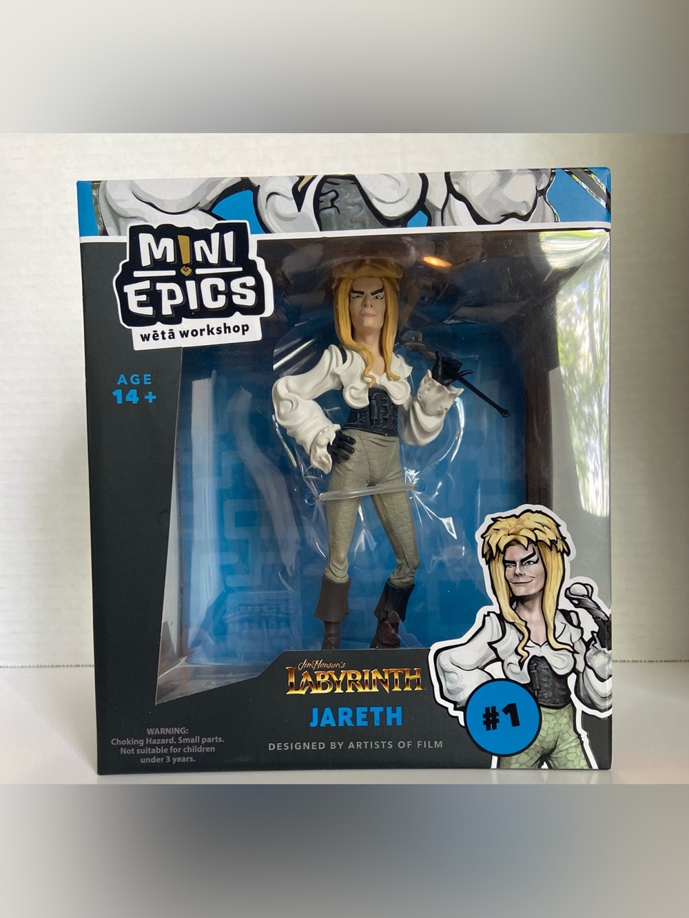WETA Mini Epics LABYRINTH 6" Vinyl Jareth David Bowie Figure Jim Henson New